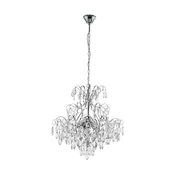 Eglo 39523 - Luster na lancu FENOULLET 5xE14/25W/230V