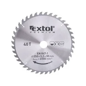 Extol Premium Žagin list z SK rezili, 250x2,2x30mm, 40T, širina SK rezila 3,2mm, 8803241