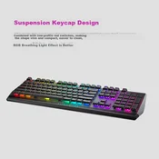 Alienware Tastatura, Žicana, Crna