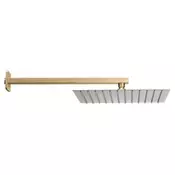 VEVOR Komplet tuš baterije sistem dežja 53x25x135 cm zlata barva