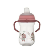 Canpol babies solja bonjour paris 250ml sa silikonskim kljunom (56/613) - pink ( 56/613_pin )