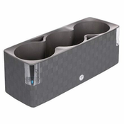 Cobble Trio samoplačniška sadilna posoda antracitna različica 41050