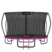 THUNDER Trampolin vrtni – 488 cm, z notranjo varnostno mrežo, lestev, komplet THUNDER ULTRA 16FT PINK, (5000115957)