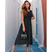 Resti Womens pleated midi dress
