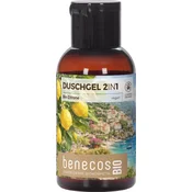 Benecos 2u1 gel za tuširanje s bio limunom - Summer Edition - 50 ml