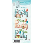 Leane Creatief Silicone Gel Stamps Silikonski štampiljke 12 kos
