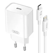 XO XO, 20W polnilec USB-C Power Delivery s kablom iPhone Lightning, Bela, (5000305707)