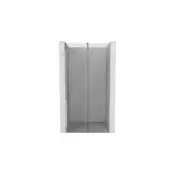 Mexen Velar drsna tuš vrata 90 cm, prosojna, krom - 871-090-000-01-01
