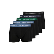 JACK & JONES Muške bokserice 12254366, Crno-plave