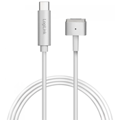 LOGILINK USB 3.0 MagSafe transformator Srebro 1.8m PA0226