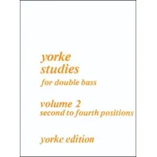YORKE STUDIES FOR DOUBLE BASS VOL.2