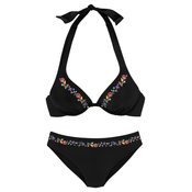 BUFFALO Bikini Flori, crna