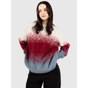 Blue Tomato Fluffy Knit Pullover blue