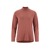 Ženska majica Craft Flow MN LS Rose Brown/Melange M