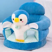 Plišana foteljica za bebe Little Penguin - plava ( KLK2701-LPP )