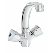 UNITAS dvoročna kopalniška armatura za umivalnik CLASSIC KROM (05056)