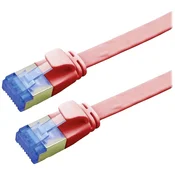 VALUE Value 21992125 RJ45 omrežni kabel\, Patch kabel CAT 6a F/UTP 5.00 m rdeča 1 kos, (20630807)