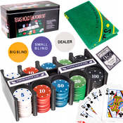 Texas Holdem Poker Set 200 tokena