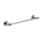 NEVIS Towel Holder 450x82mm, chrome - Chrome - 498x60x82 mm - Gedy - NEVIS - 120 - Zlitina - 498 - Nosilec brisač: enoročni - Retro - 498 - 60 - 82 - 14