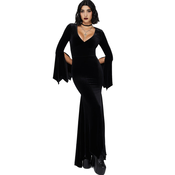 Ženska obleka KILLSTAR - Mortaveil - Black - KSRA013837