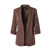 PIECES Blazer PCBOSELLA temno rjava/bela