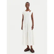 Liu Jo Sport Vsakodnevna obleka TA6237 J3855 Kremna Relaxed Fit