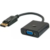SAVIO savio cl-90 video kabelski adapter 0,2 m displayport vga (d-sub) črn