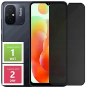 shumee Kaljeno steklo proti vohunjenju za Xiaomi Redmi 12C AntiSpy zaščitno