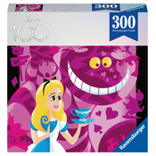 Ravensburger Puzzle Disney 100 let: Alica v čudežni deželi 300 kosov