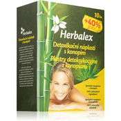 Herbalex Detox Patch Cannabis obliž z razstrupljevalnim učinkom 10 kos