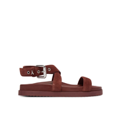 Patrizia Pepe Sandali 8X0113/L152-B882 Rjava
