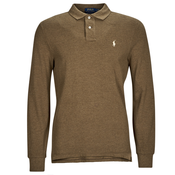 Polo Ralph Lauren Polo majice dolgi rokavi POLO AJUSTE DROIT EN COTON BASIC MESH Kostanjeva