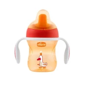 Chicco Caša za bebe 6m+ narandžasta