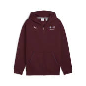 Mens Puma BMW M Motorsport Essentials Full-Zip Hooded Jacket, Red, Size L, Collection