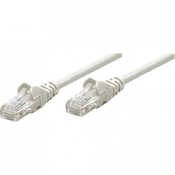 Intellinet RJ45 omrežni priključni kabel CAT 5e U/UTP [1x RJ45-vtič - 1x RJ45-vtič] 7.50 m siv Intellinet
