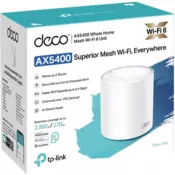TP-LINK DECO X60 V3.2 Wi-Fi 6 Mesh Wireless Router (1-Pack) - GigE Dual Band