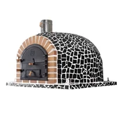 HORACIO Krušna pica peč Mediterrnico 130 ROYAL Mosaic (Black)