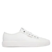 Calvin Klein Modne superge Vulc Lace Up Low Lth HW0HW03077 Bela