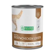 Natures P KONZERVA za pse adult Beef & Chicken liver 800 g