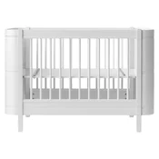 oliver furniture® otroška posteljica mini+ basic cot 60x120 white
