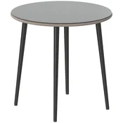 Homestar Vrtna miza 80x80x74 cm siva
