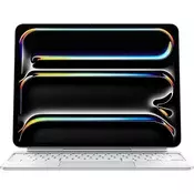 Apple iPad Magic Keyboard Case for iPad Pro 11-inch (M4 and M5), Great Typing Experience, Built-in Trackpad, Function Row, US English - White