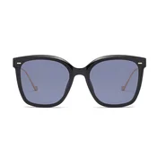 Prsr Unisex naocare za sunce, Crno-sive