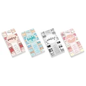 Papir za scrapbooking tehniko Craft Sensations 15x30 cm - 24 listov | različni dizajni