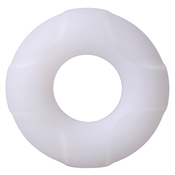 Rock Solid Lifesaver Silicone Support Ring - Ultra-Smooth, Flexible, Black DJH198A