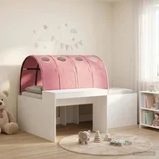 Krevet s tunelom 4 pcs Artisian hrast i ružicasta