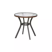 Gardenson Vrtna Miza Ravenna, Temno Rjava, O 72cm