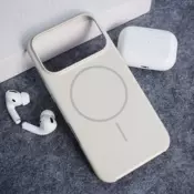 Maska Mag Case Nanobeats za iPhone 17 Pro Max krem