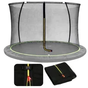 shumee Notranja mreža za trampolin Sport Max 14 ft roza