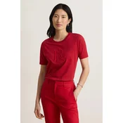 Lauren Ralph Lauren kratka ženska majica bombažna
